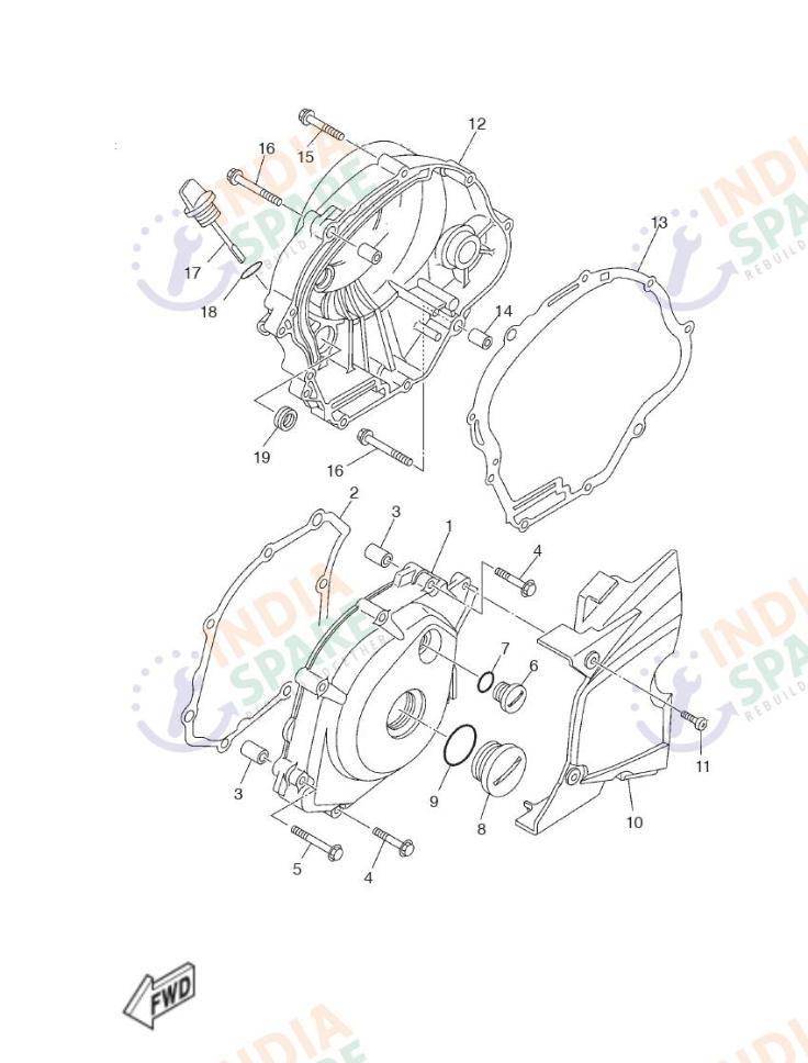 CRANKCASE COVER